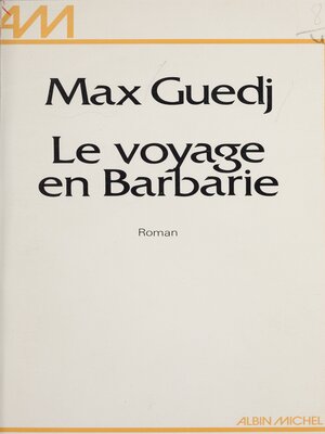 cover image of Le voyage en Barbarie
